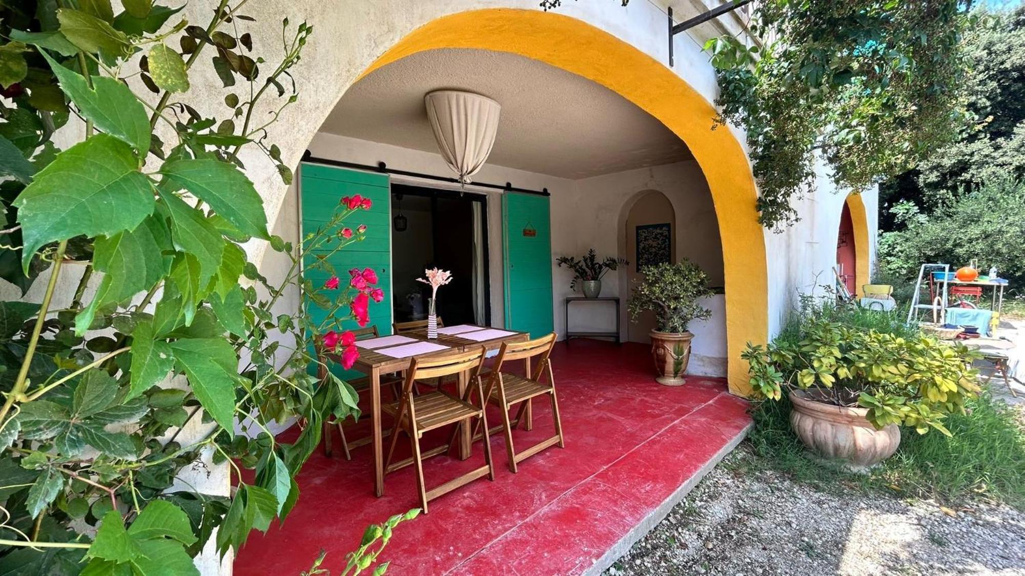 Hotel Domaine Colibri En Provence Pujaut Exterior foto
